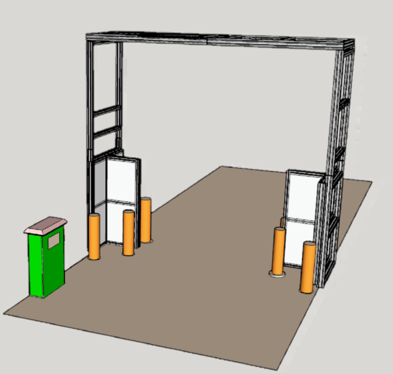 SENSE P Series Warehouse Inbound/Outbound RFID Smart System